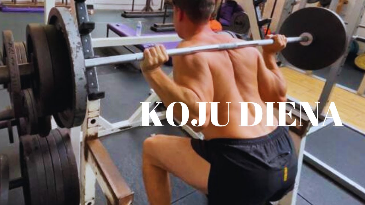 Sportuojam #10 Koju treniruote. 48kg itupstai, 100kg pritupimai #Anglija #kojudiena