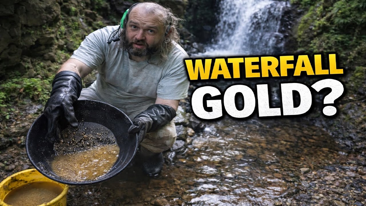 Finding Gold at the Base of a Waterfall (Wicklow)