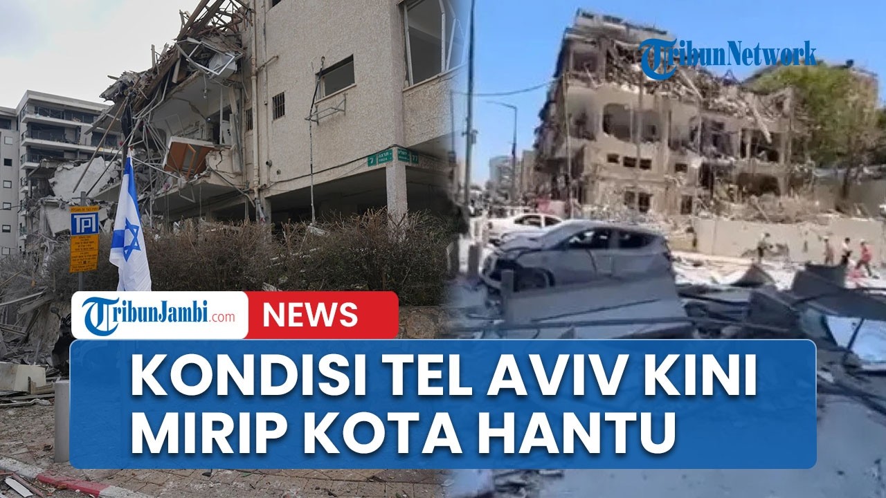Ditinggal Warganya Sembunyi di Bunker, Tel Aviv jadi Kota Hantu
