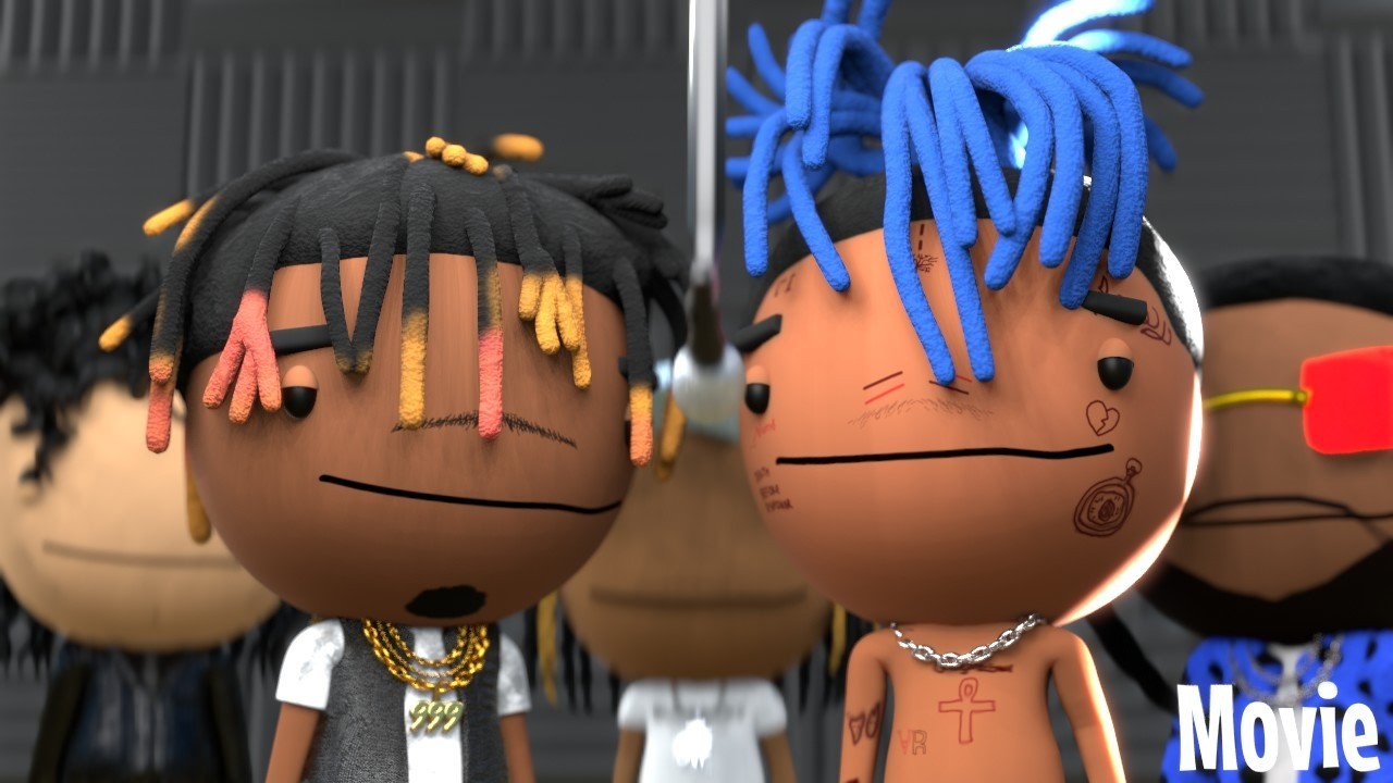 When Rappers In Heaven Make A Rap Song ( Animated Movie Parody )