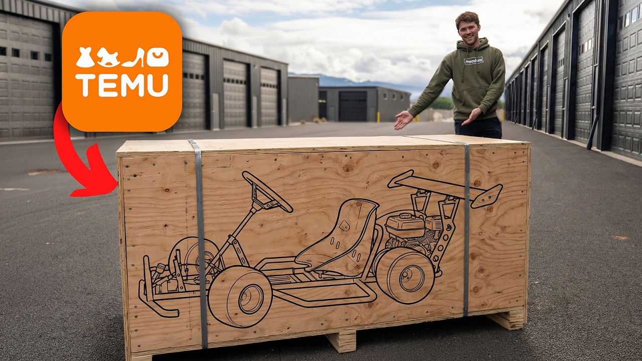 I Bought the World's Cheapest Drift Kart!