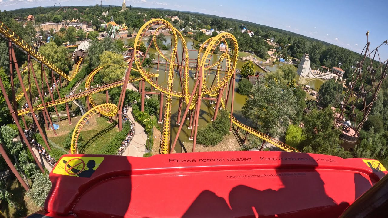 Attraction GOUDURIX - Parc Astérix FRANCE - 07/2025 (Gopro video)