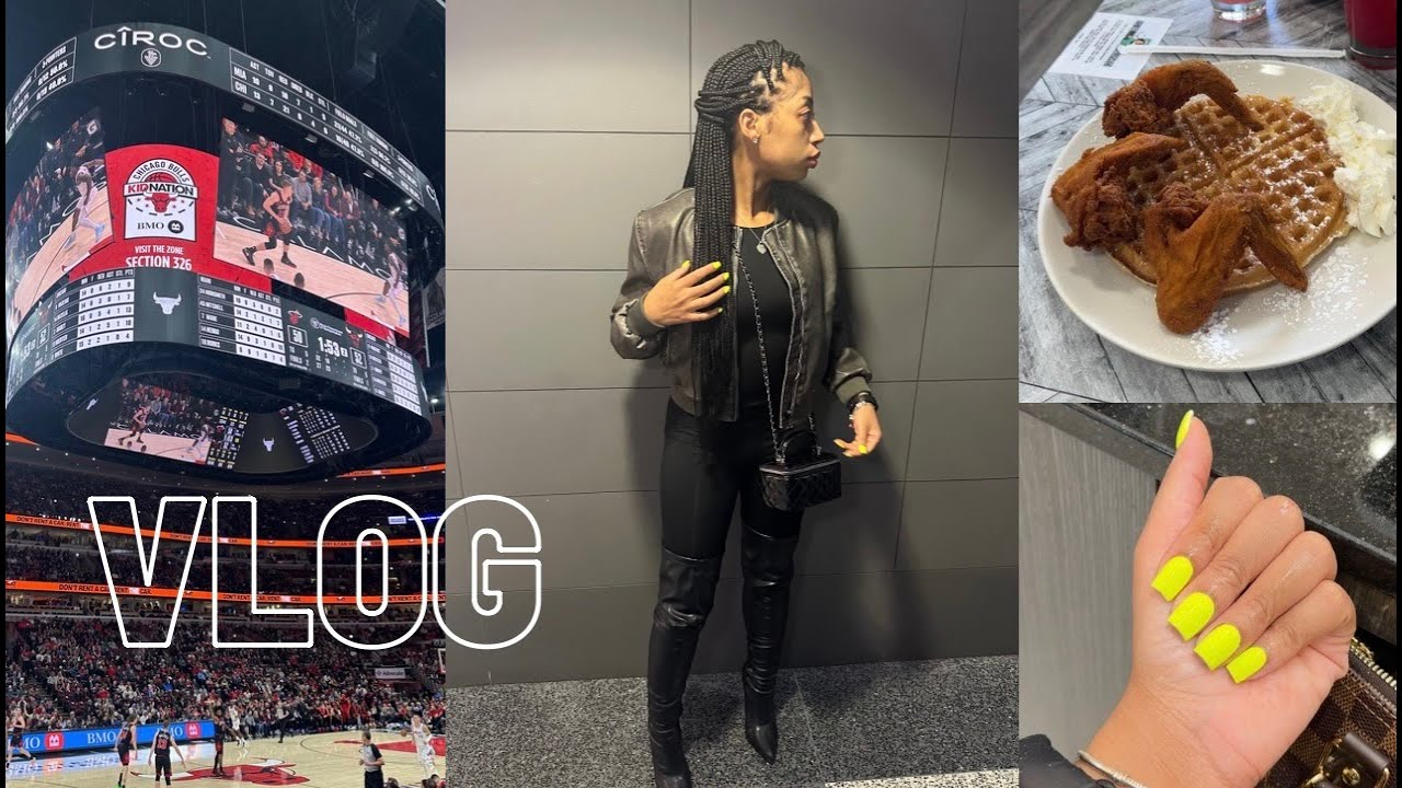 VLOG | Maintenance + Brunch + Bulls Game