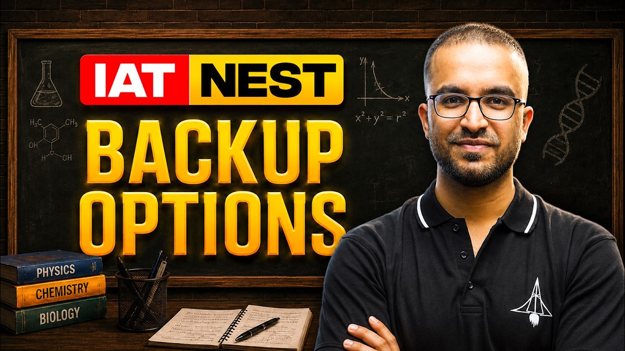 IAT & NEST Backup Options 2027 | What to Do If You Don&rsquo;t Get IISER or NISER? #sciastra