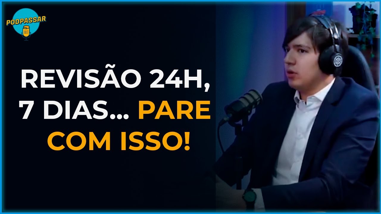 Aprovado no Senado, Rodrigo Marengo indica como fazer revisão para concursos públicos