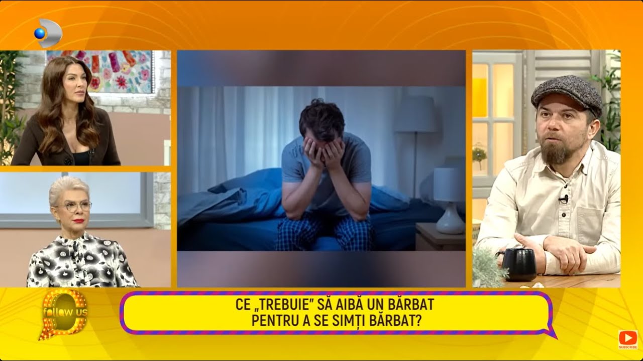 Follow us! - Florentin Iordache, ce “trebuie” sa aiba un barbat pentru a se simti barbat?