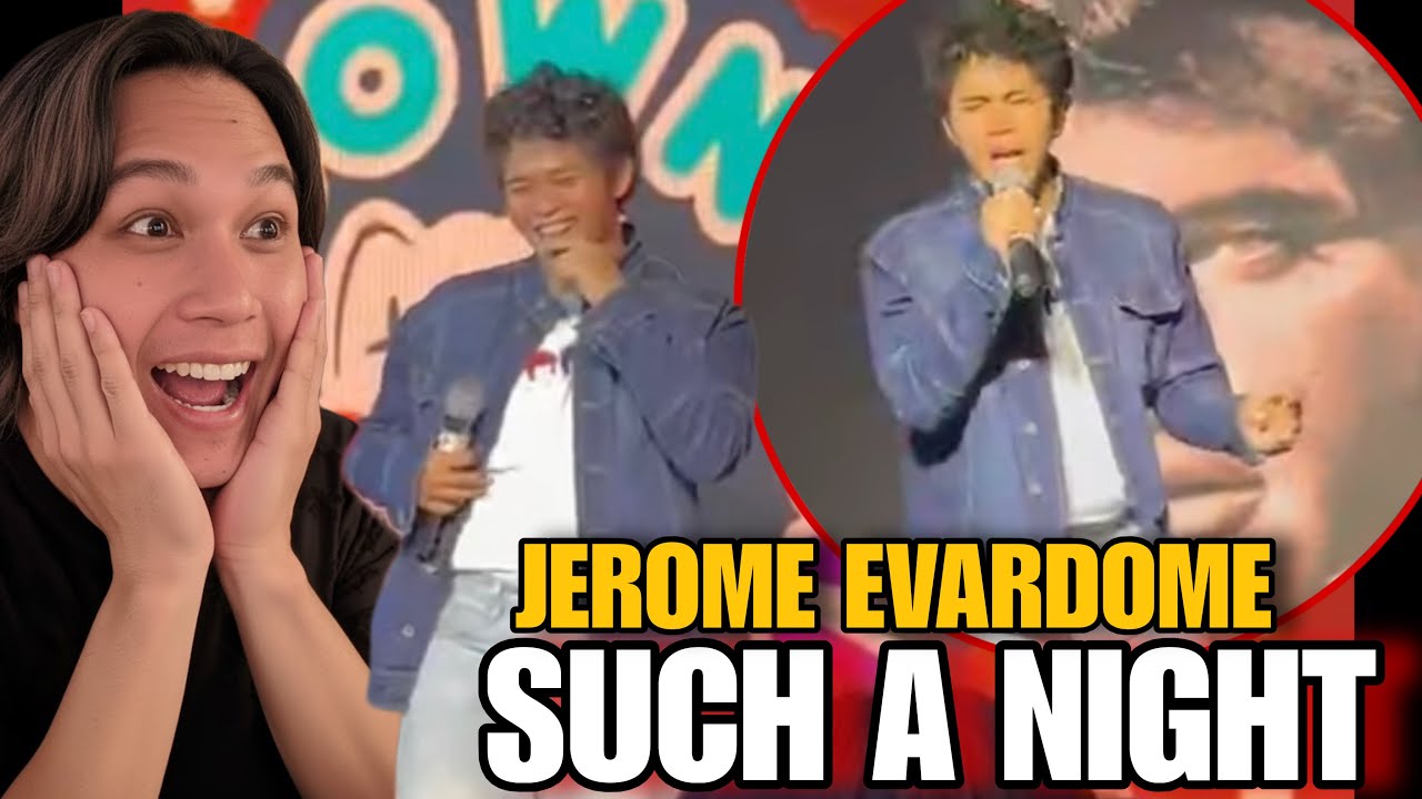 JEROME EVARDOME sings 