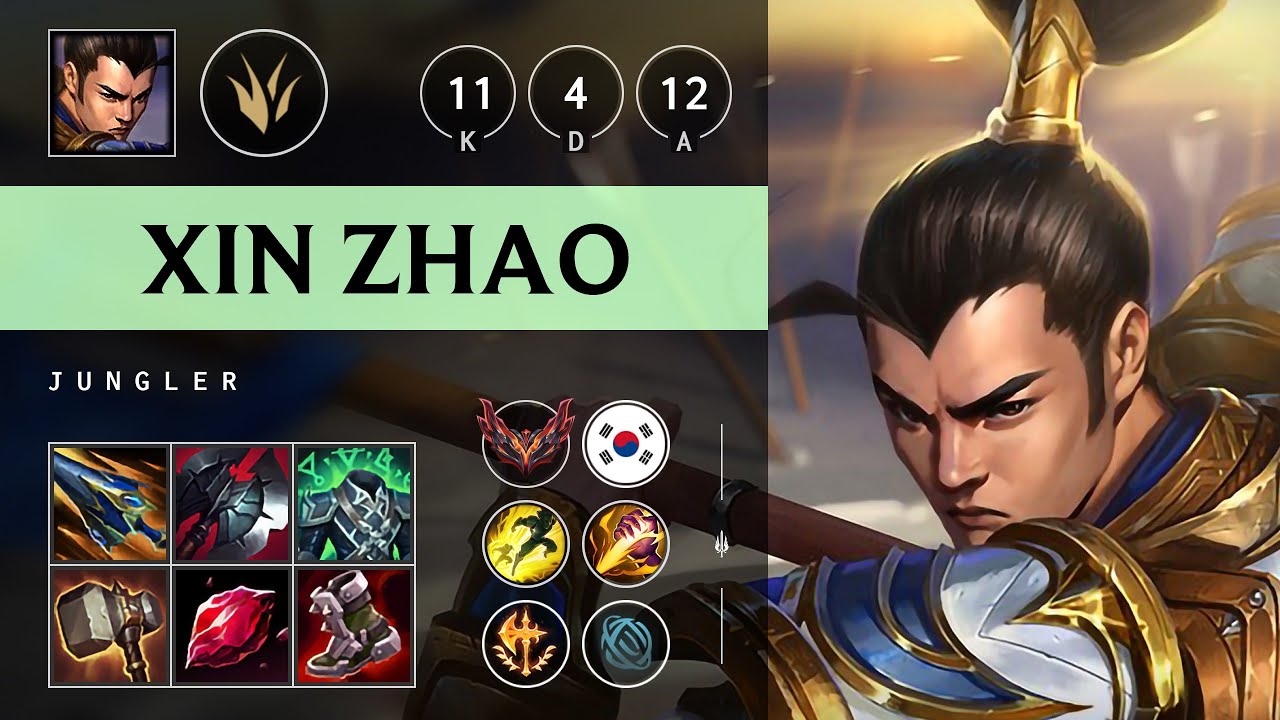 Xin Zhao Jungle vs Viego: Unstoppable - KR Grandmaster Patch 14.21