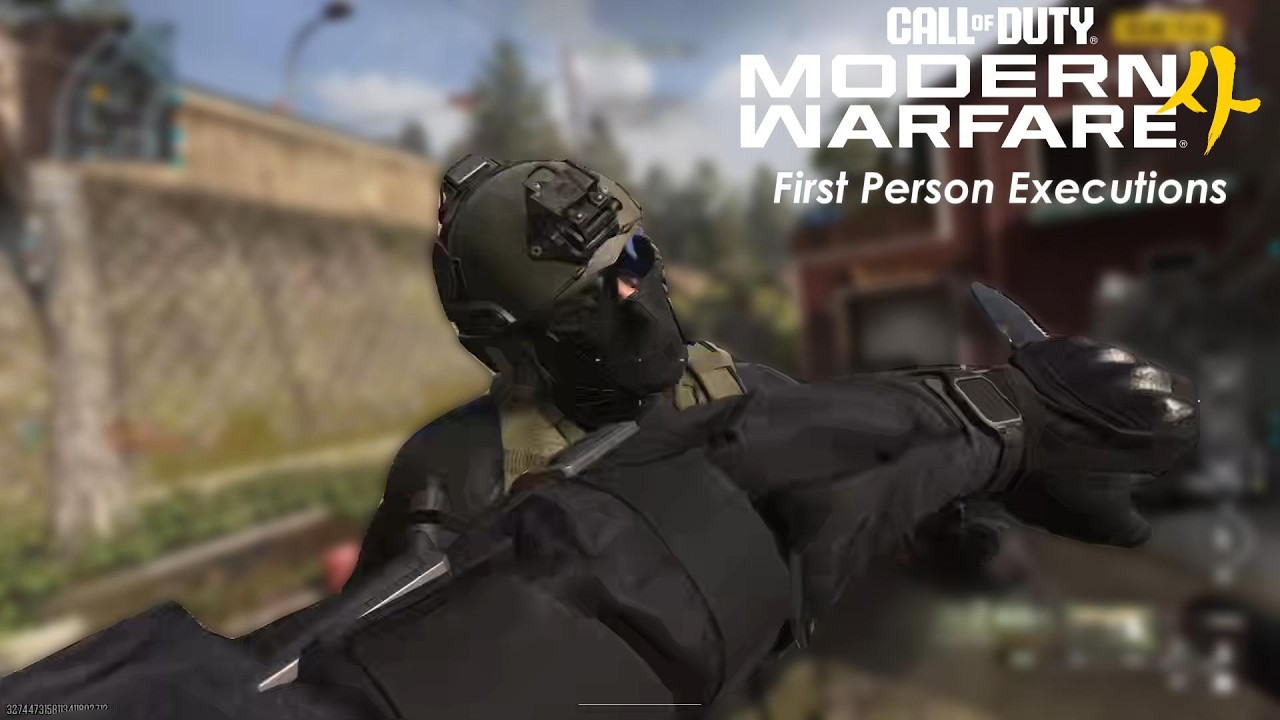 Modern Warfare 4's First Person Finishers/Executions