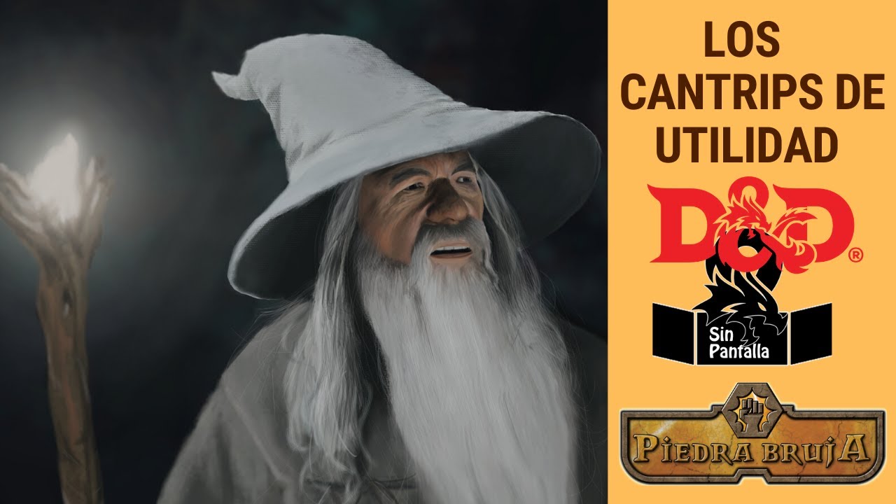 D&D español: Cantrips de UTILIDAD ✨ Revisión de 16 trucos o conjuros de NIVEL 0 Dungeons and Dragons
