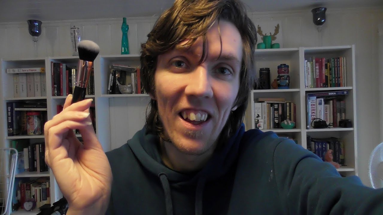ASMR Roleplay - Relaxing Face and Scalp Massage (Brushing, scissor sounds and gentle poking)
