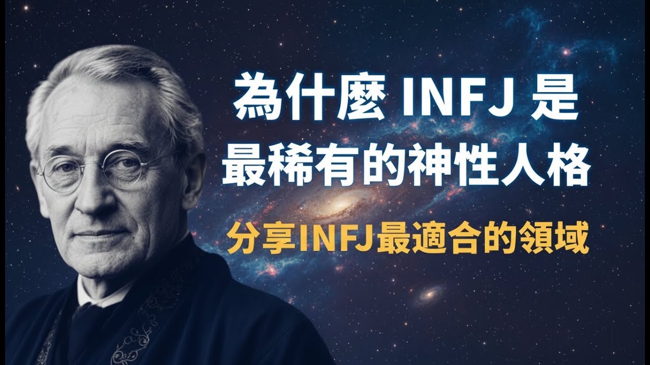 為什麼 INFJ 是最稀有的神性人格？分享 INFJ 最適合的領域#人生智慧 #mbti #人格 #人格特質