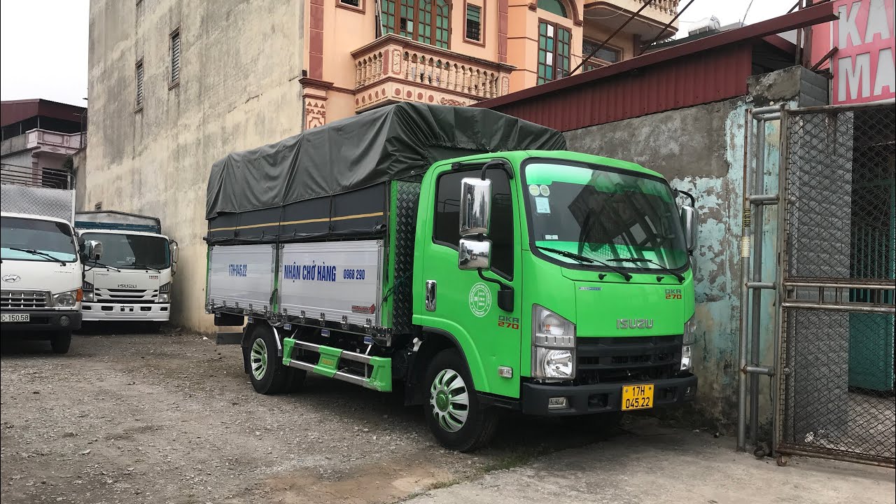 XE TẢI KHỞI NGHIỆP QUỐC DÂN - ISUZU QKR 270