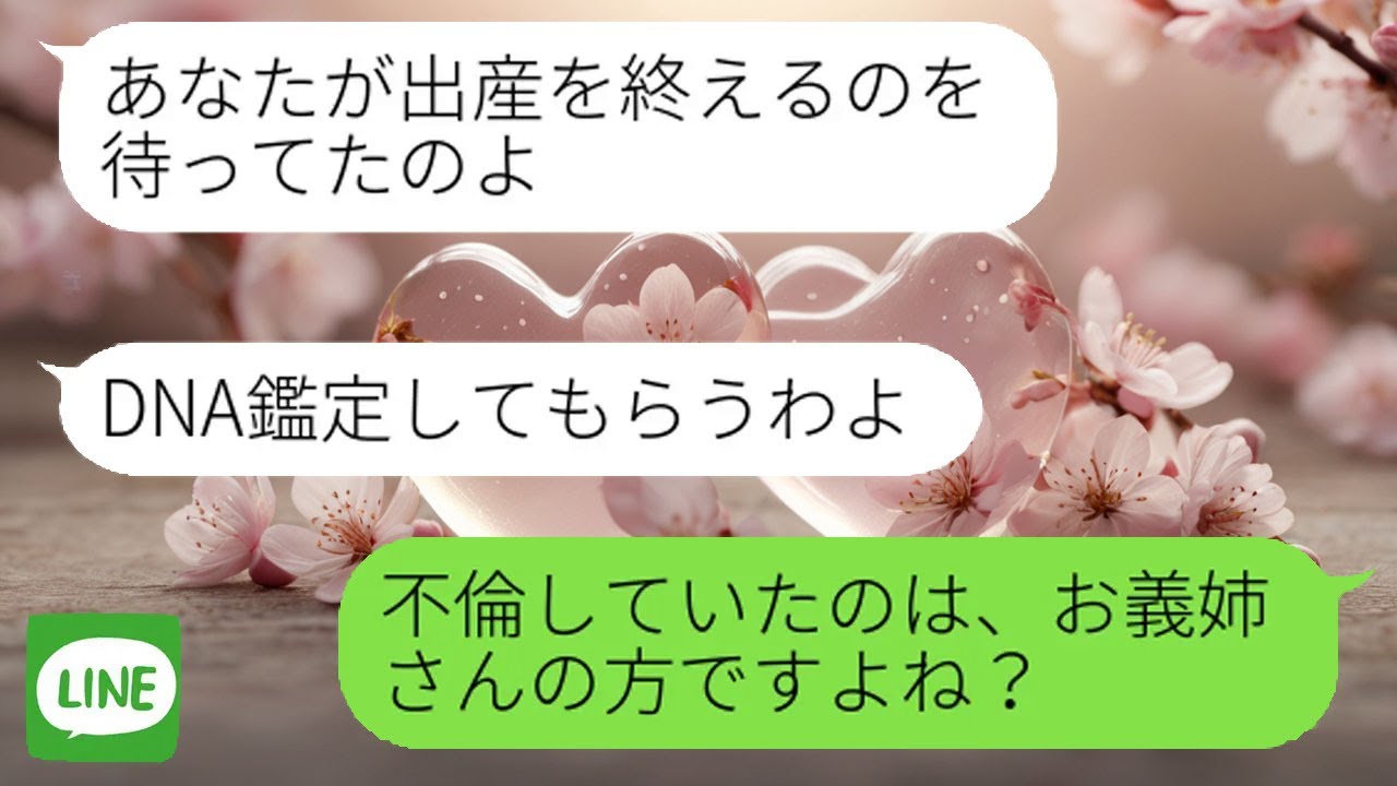 【LINE】浮気を疑う兄嫁が逆に証拠を突きつけられた→動揺する様子が痛快ｗ