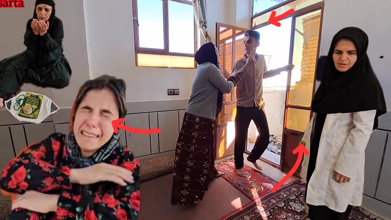 Engineer, divorce and Zahra who is a desert refugee with Arsam and grandmother