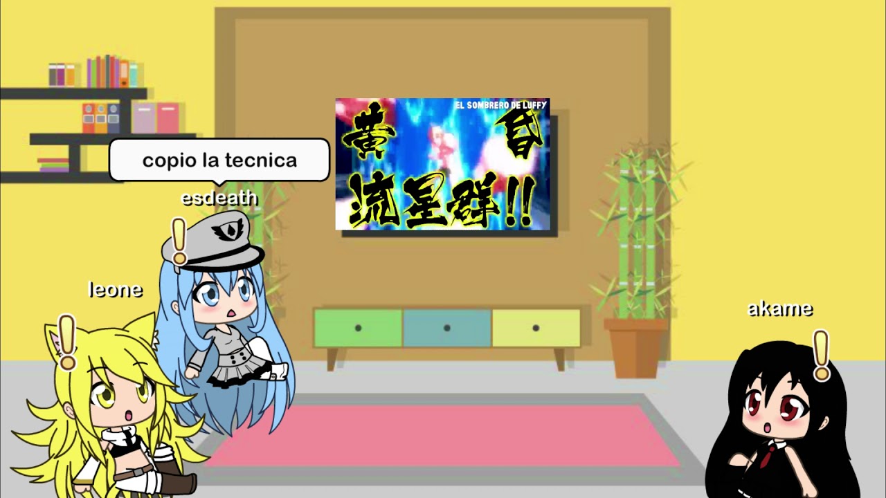 akame ga kill reacciona a.......