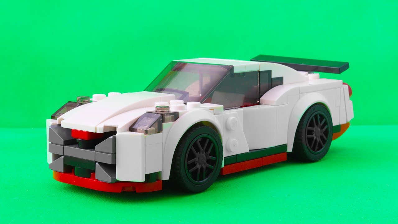 Lego Nissan GT-R MOC with instructions