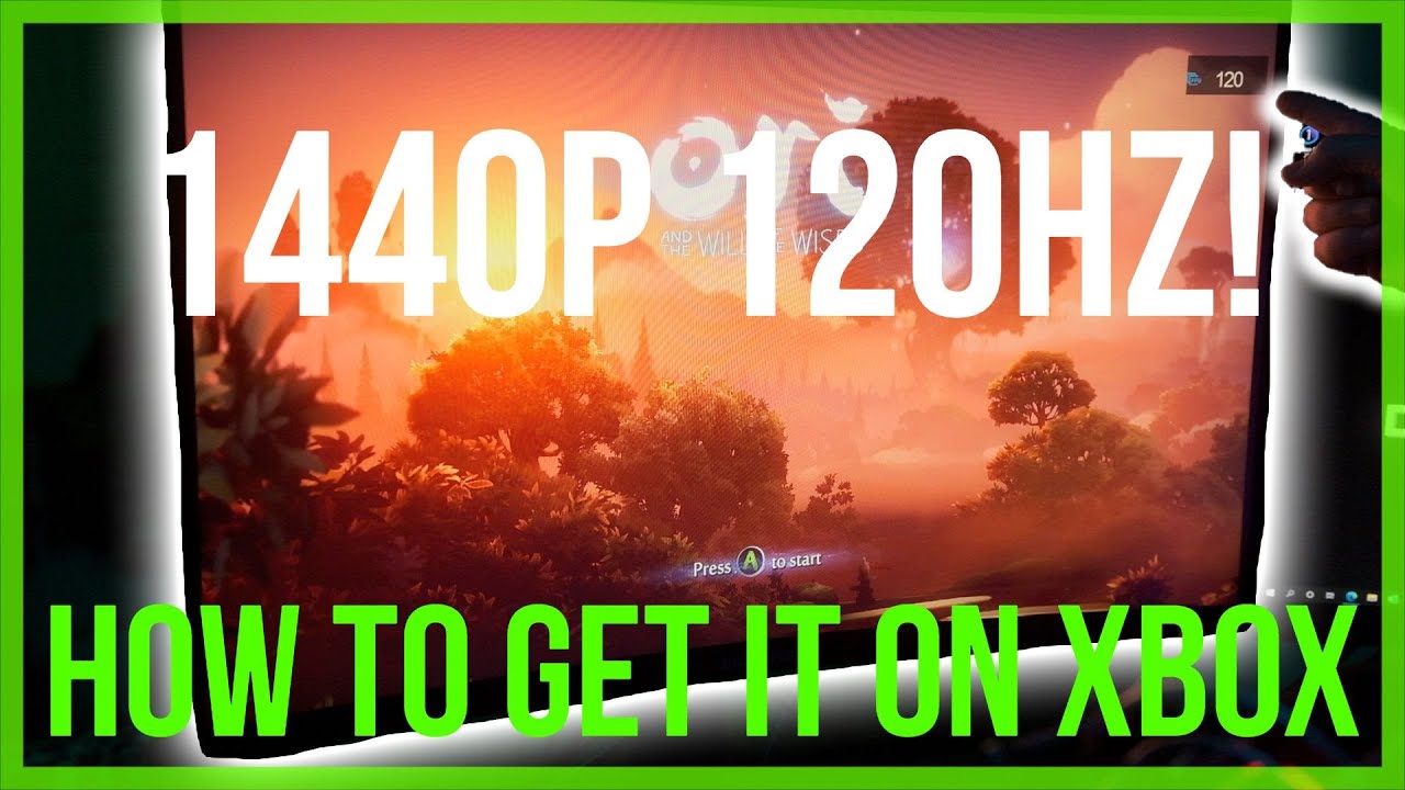 How To Enable 1440P 120HZ VRR On Xbox Series X/S - Proper Settings Explained!