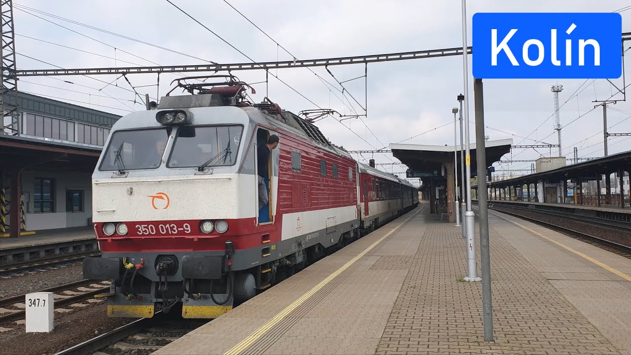 Kolín - vlaky a hlášení