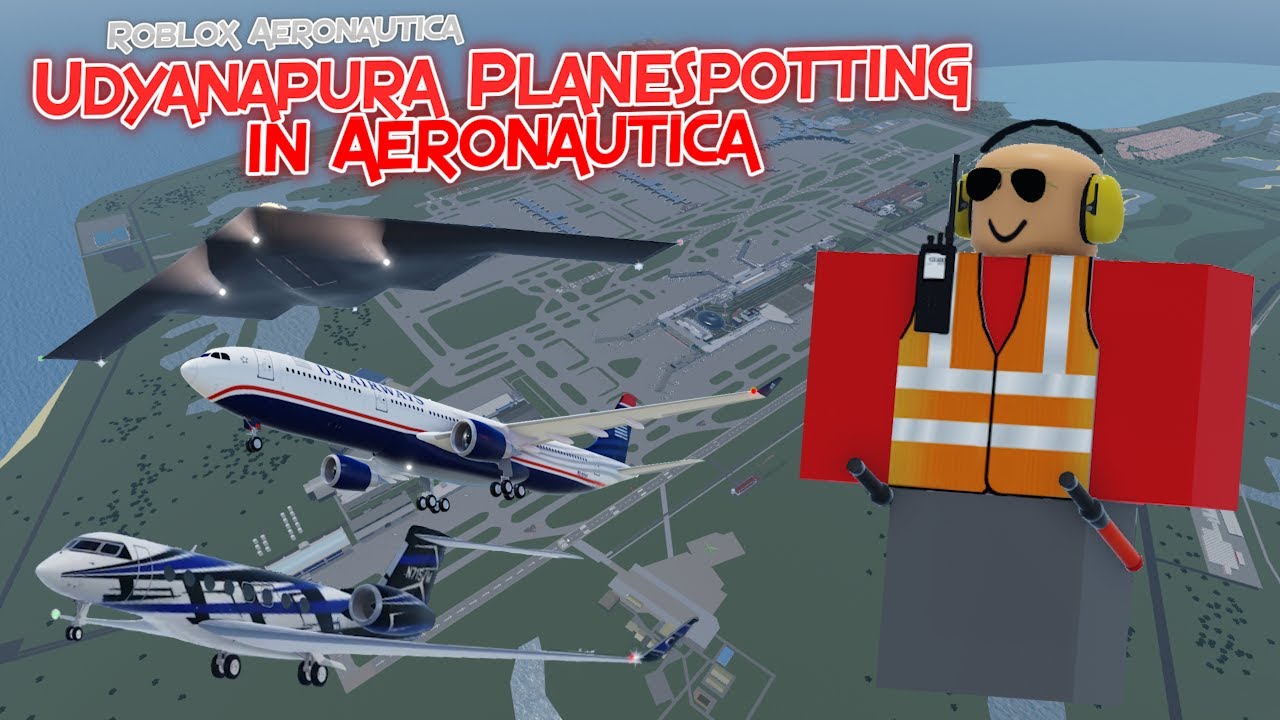 Udyanapura Airport Planespotting in Aeronautica || Roblox Aeronautica