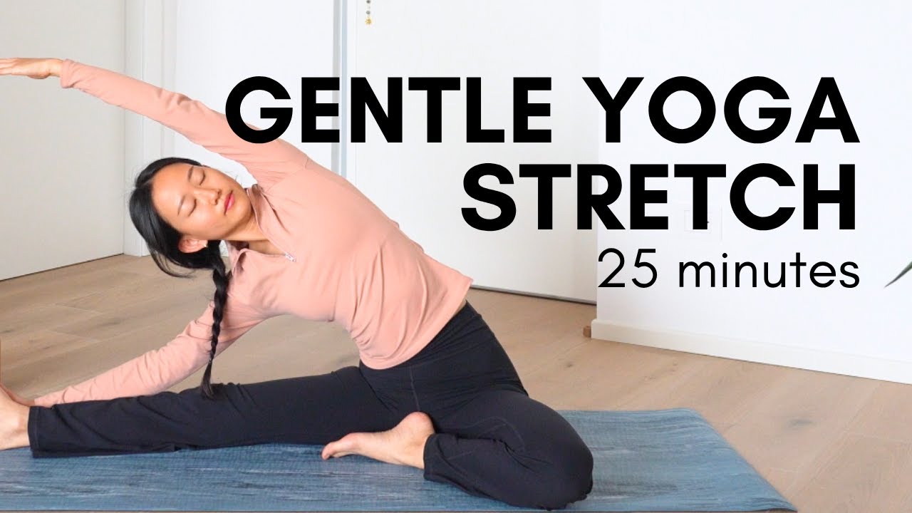 Gentle Yoga Stretch for Beginners – 25 min | Release Tension & Open Your Body