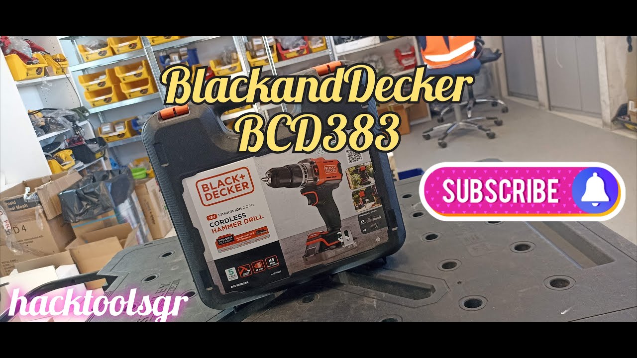 BlackandDecker BCD383 - B&D - Εργαλείο με Οικολογική συνείδηση
