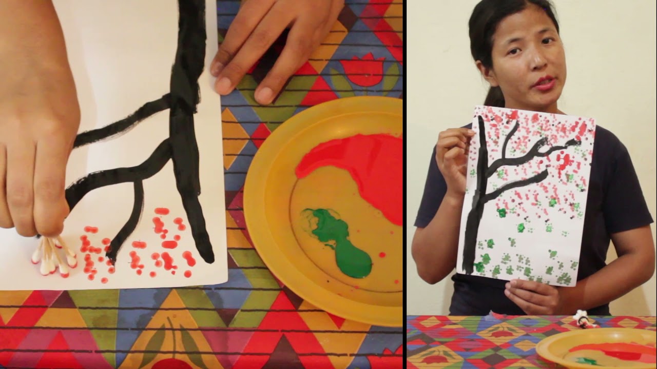 Dabbing Activity of Pre-school Kids | Activity for Kids