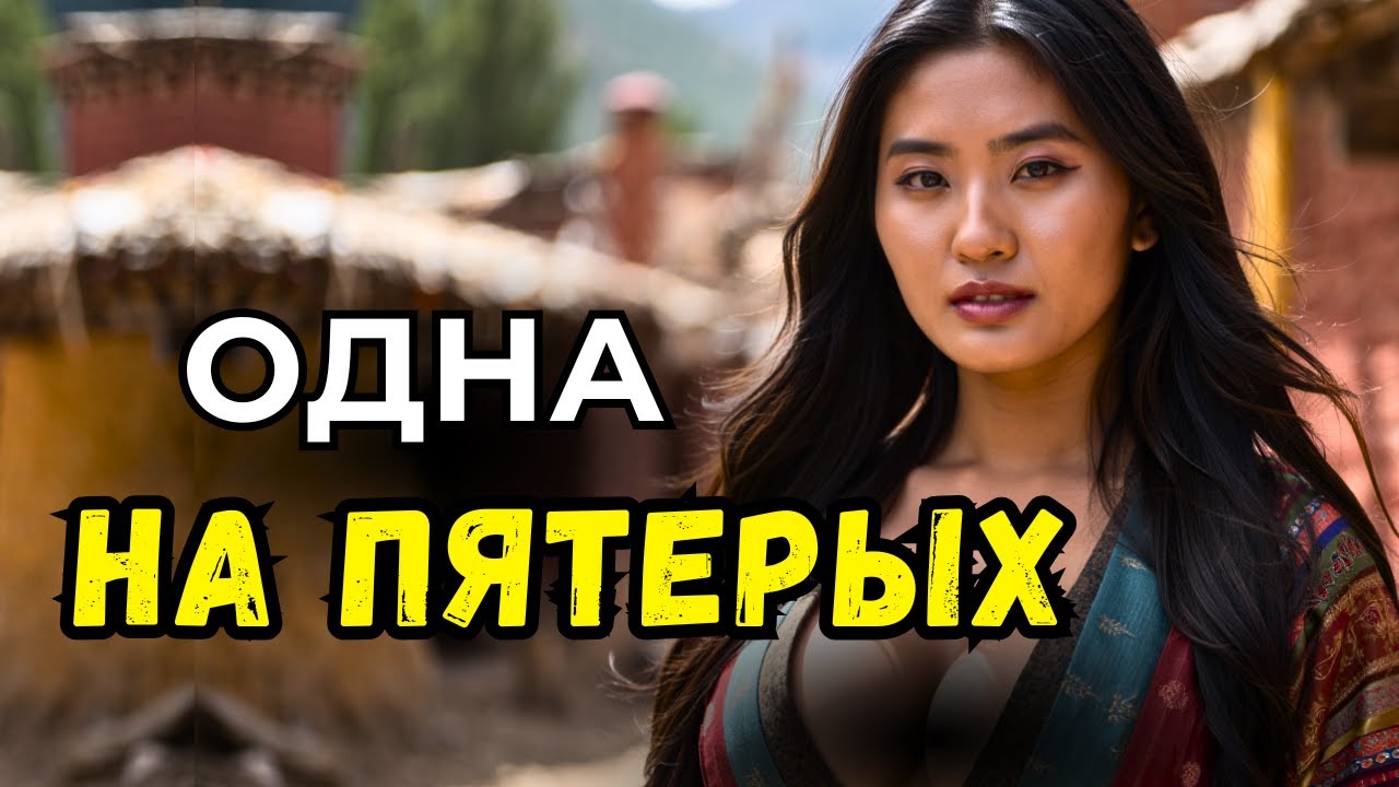 Одна жена на пятерых мужчин: Почему этот обычай Тибета никто не отменил?