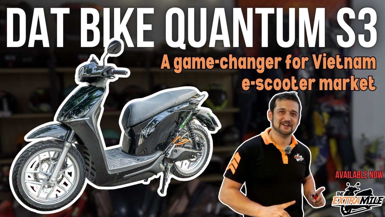 Обзор Dat Bike Quantum S3 &mdash; революционное решение для электросамокатов во Вьетнаме!
