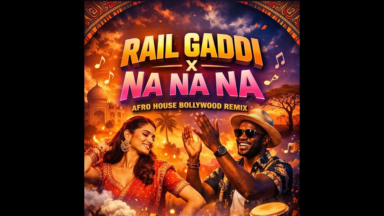 Rail Gaddi x Na Na Na (Afro House Mashup) Deejay Simran Malaysia 