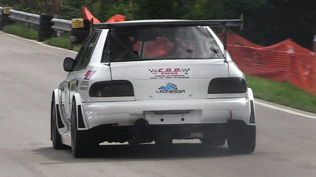 Mauro Soretti' 550hp Subaru Impreza E1 Hillclimb Monster - Nevegal & Vallecamonica 2016