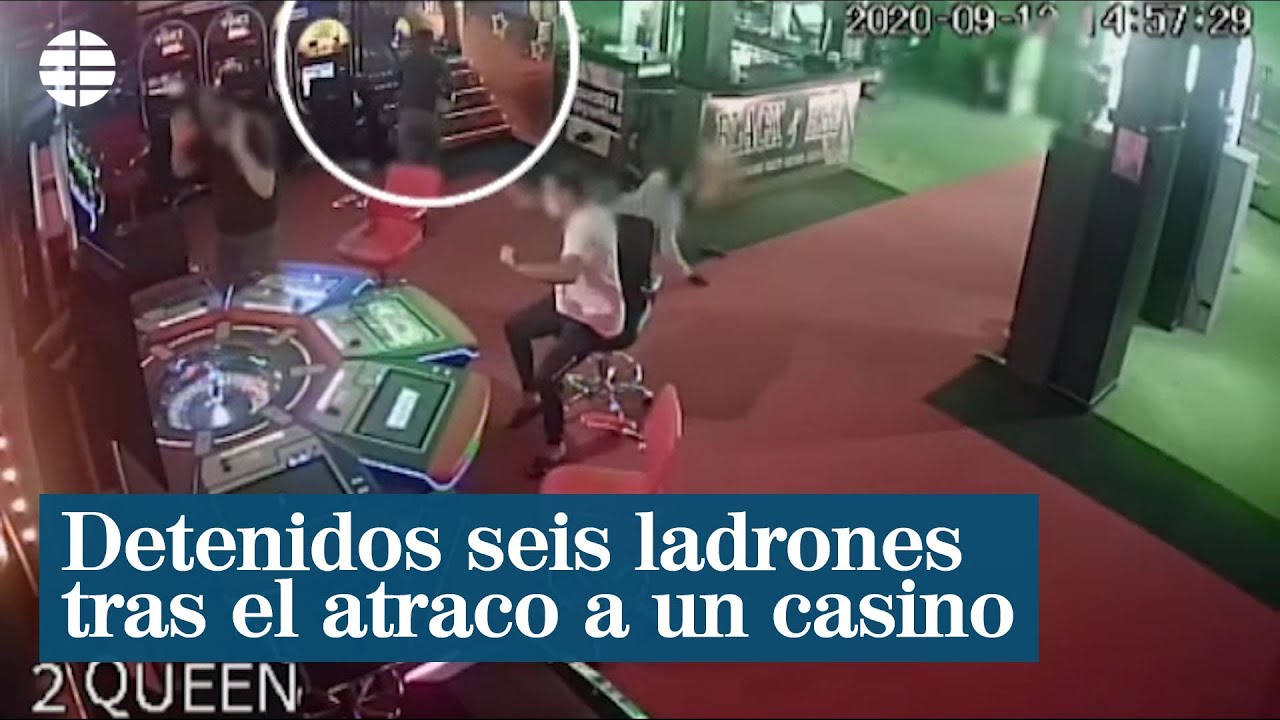 Detenidos seis ladrones durante el atraco a un casino en Tenerife