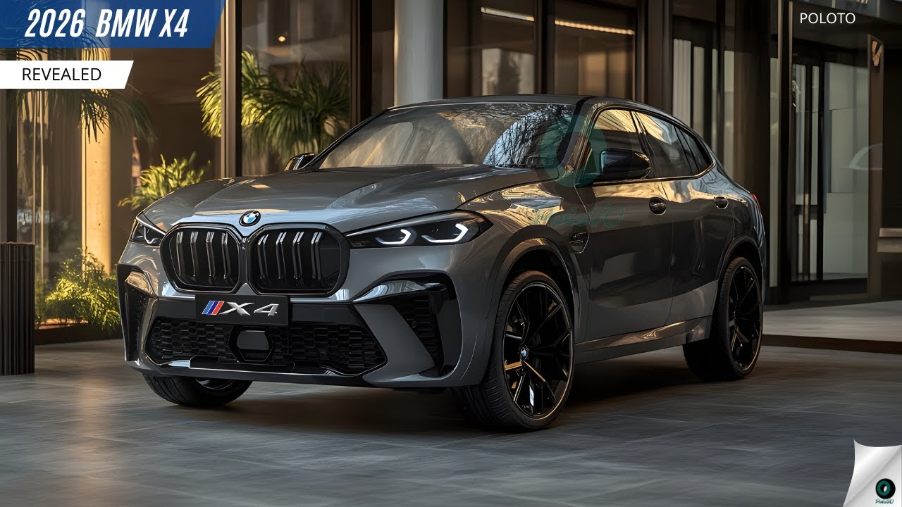 All -New 2026 BMW X4 раскрыл - последнее издание со значительными улучшениями!