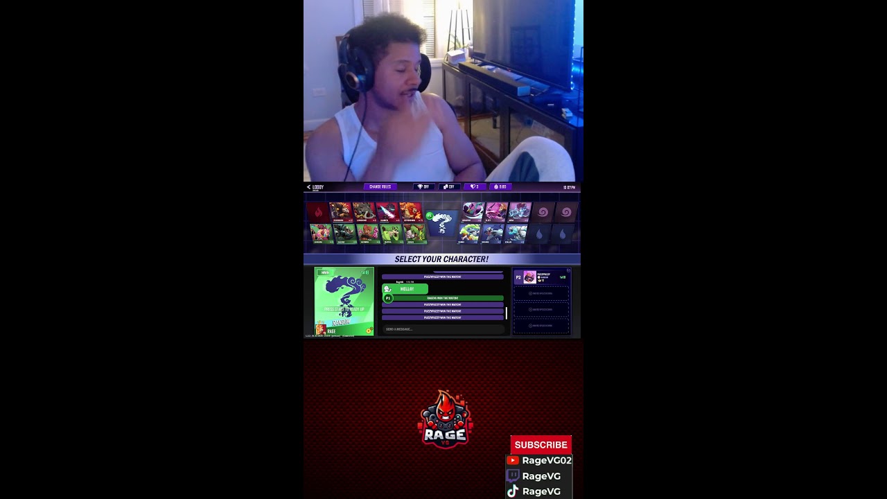 Rivals of Aether practice vs the sweats (Vertical)