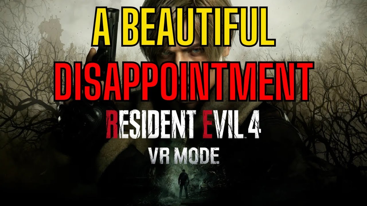 Resident Evil 4 VR - Why I am DISAPPOINTED - PSVR 2 Mini Review
