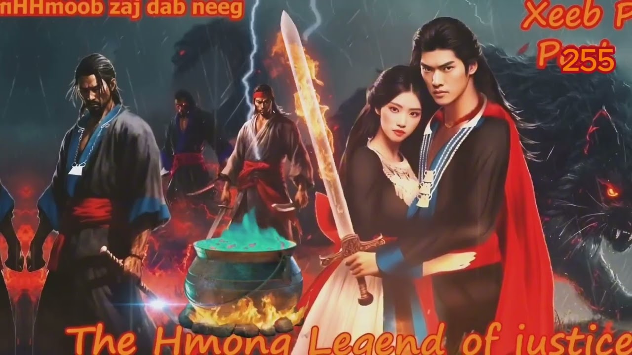 Xeeb Pov The Swordsman legend Episode 255 -  Hmong Action Warrior Story