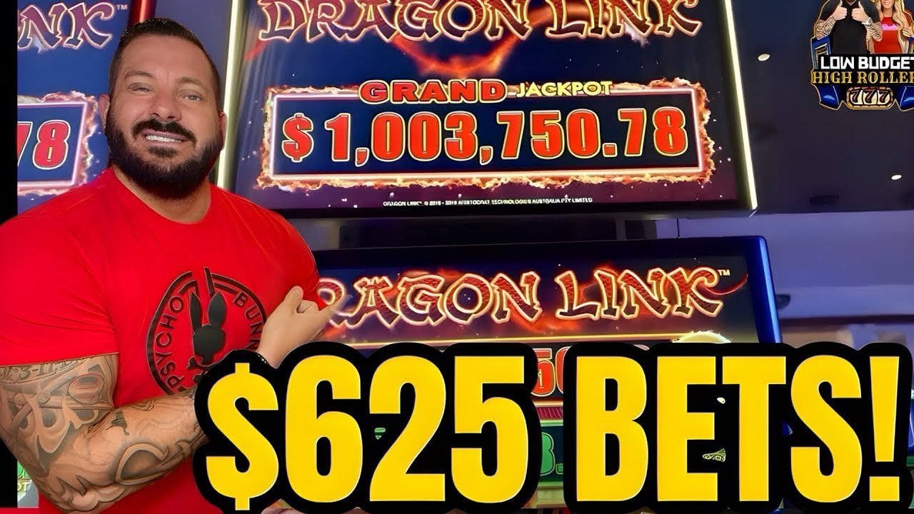 $625 BETS ON THE MILLION DOLLAR DRAGON CASH