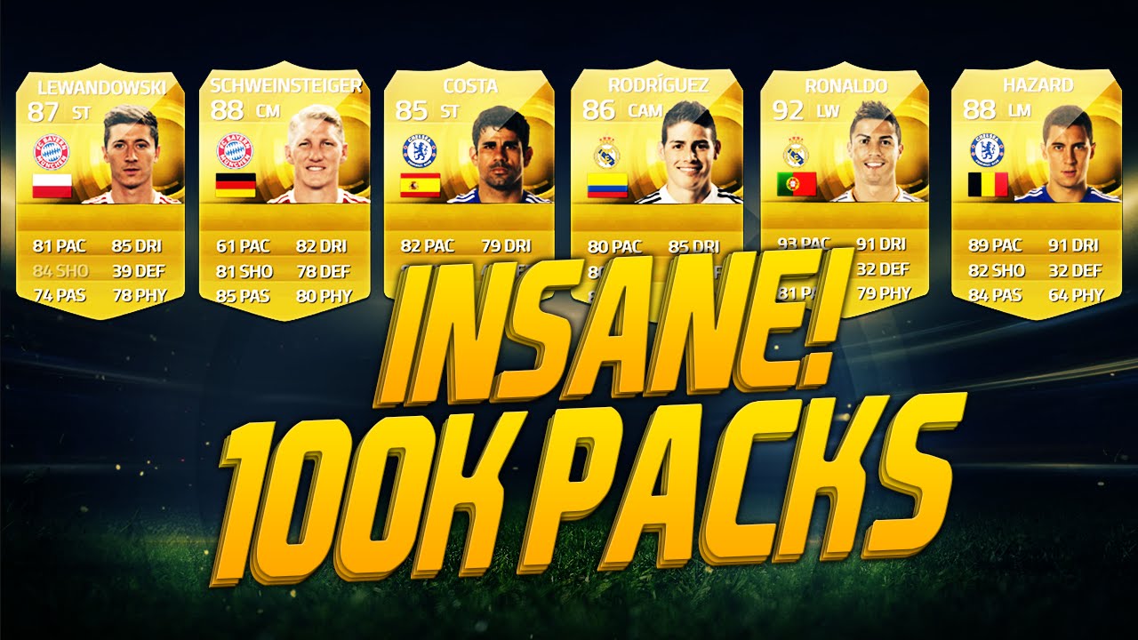 BEST EVER 100K PACKS FIFA 15 ULTIMATE TEAM