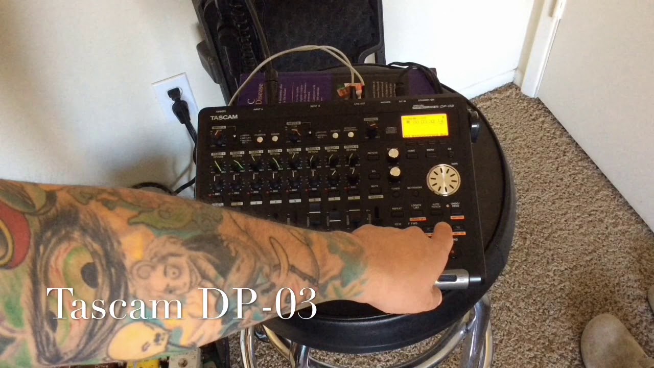 Tascam dp 03 tutorial 🎼