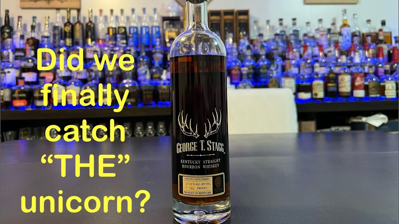 George T Stagg Kentucky Straight Bourbon Whiskey/ Uncorking