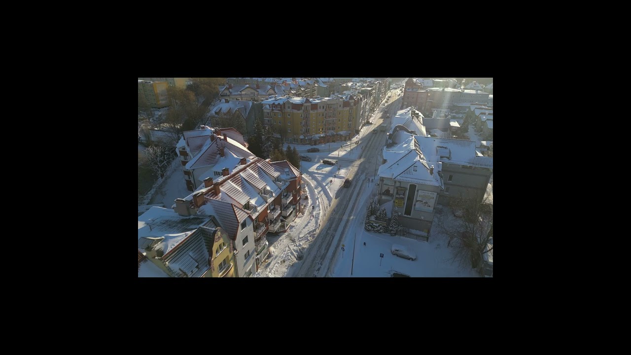 Lębork w śniegu 2   styczeń 2026r