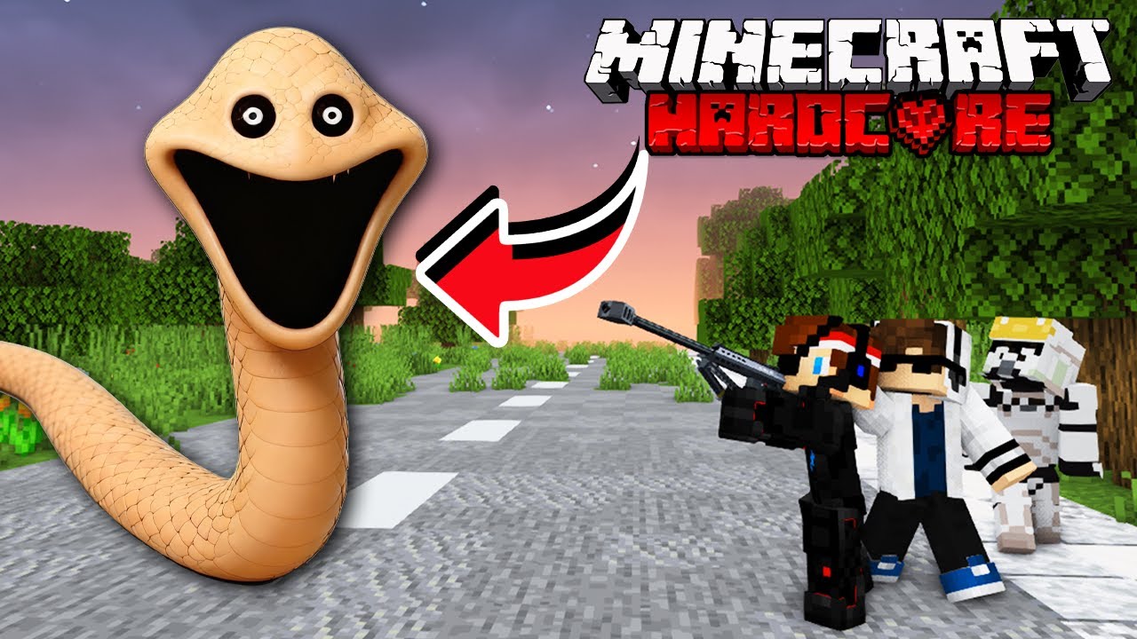 MEMBURU ANOMALI CACING BESAR MENYERAMKAN DI MINECRAFT