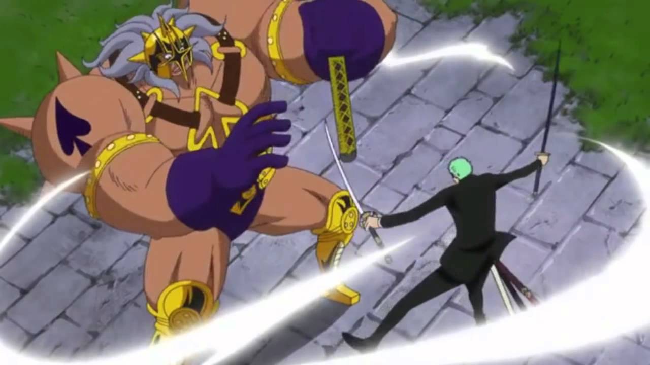 Zoro Speech Against Pica   Zoro vs Pica One Piece Episode 685