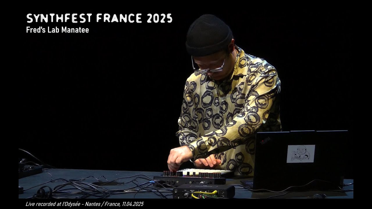 Live Electro Set @ SynthFest France 2025 – Manatee Synth in Action