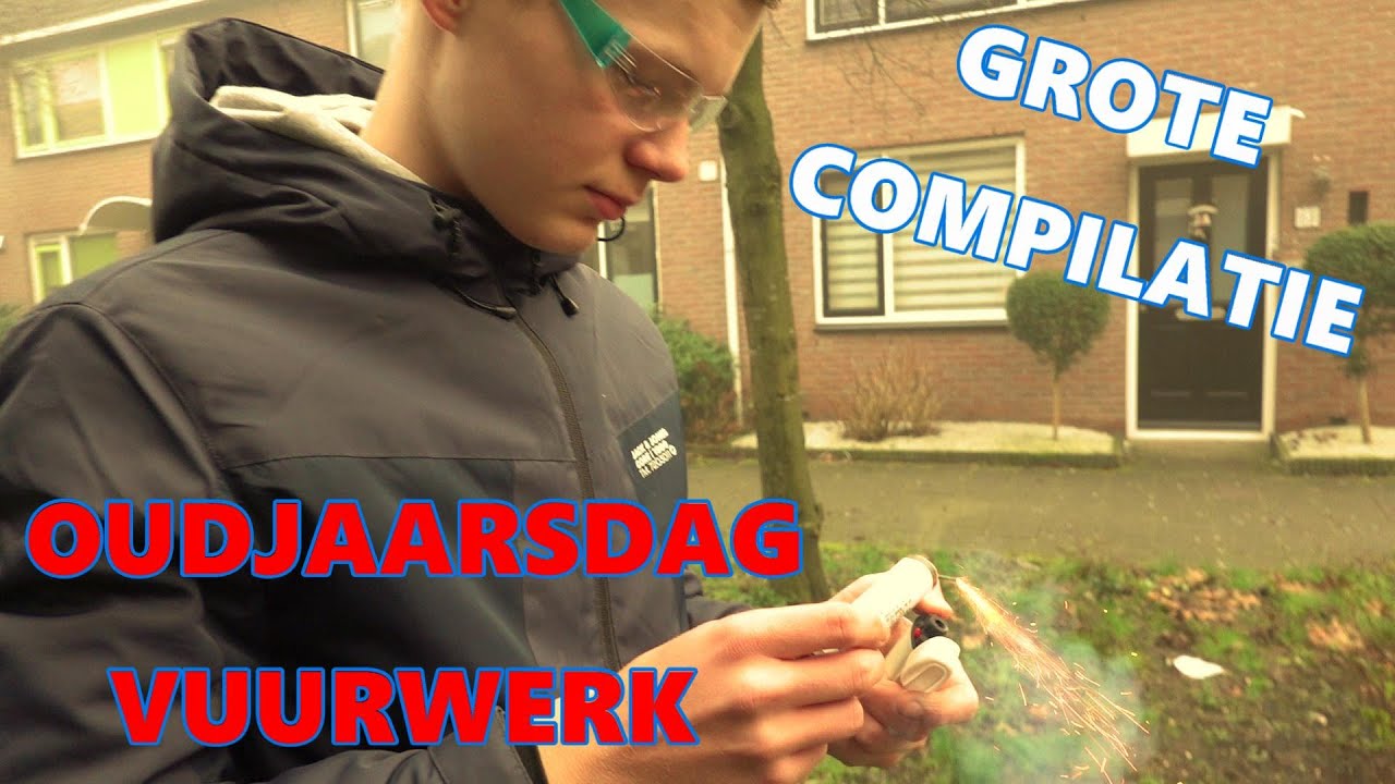 GROTE VUURWERK COMPILATIE 31 DECEMBER  OUDEJAARSDAG 2019 / 2020