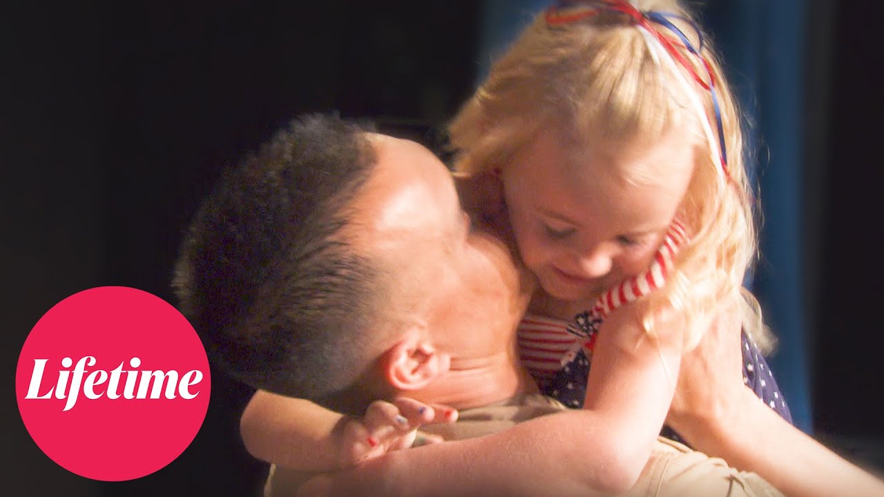 Soldier's Daughter Is SURPRISED By Her Dad at a Magic Show - Coming Home (S1 Flashback) | Lifetime