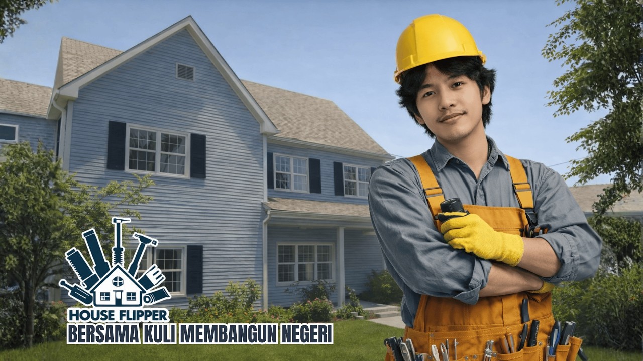 DAY 2 JADI HOUSE KEEPER DEMI THR !! - House Flipper #2