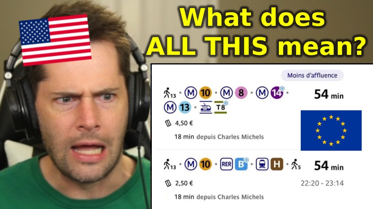 European Things That the American Mind Can't Comprehend