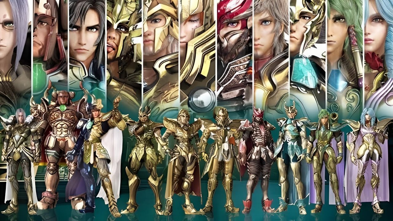 Golpes dos Cavaleiros de Ouro [Legend of the Sanctuary - English Sub]