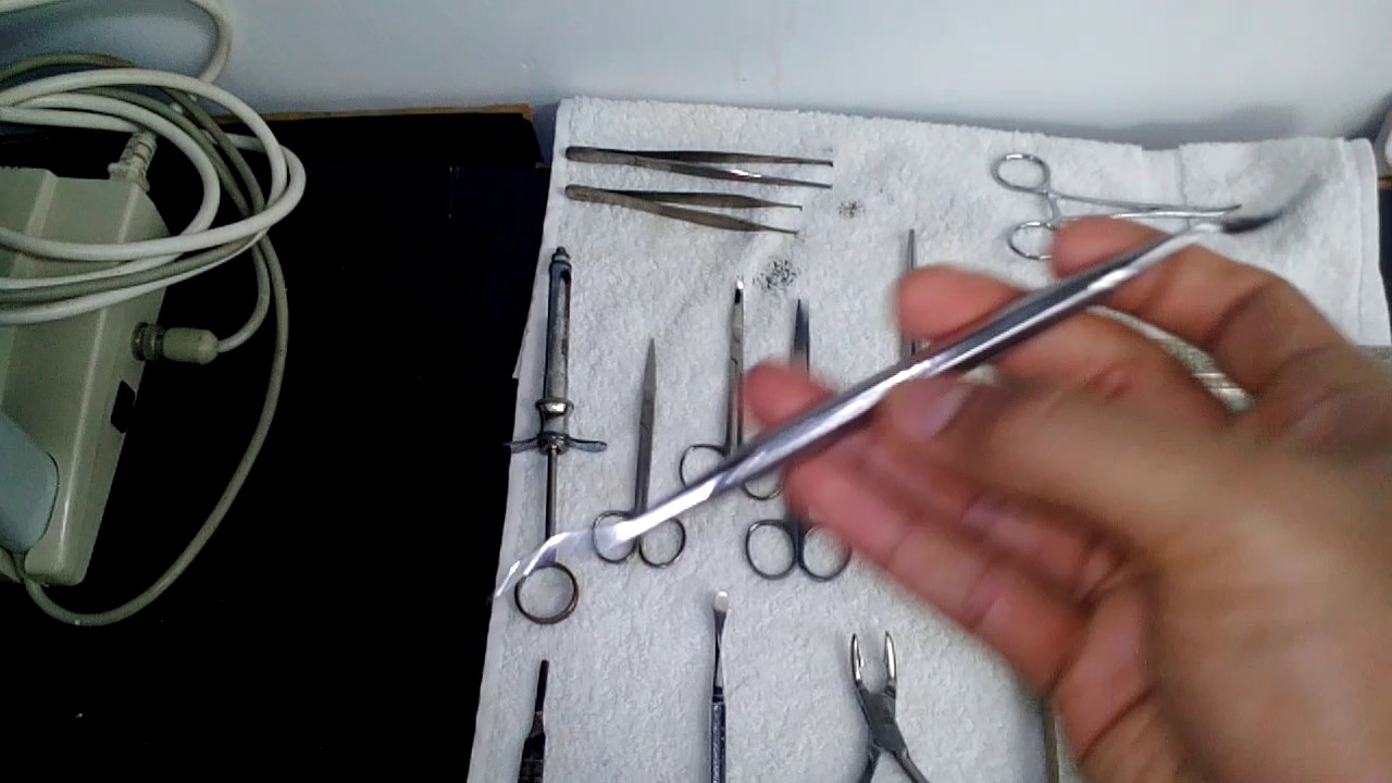 Instrumental de Cirugia Oral en Odontologia